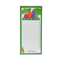 LIVE LIFE ON THE VEG LIST NOTEBOOK