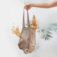 STRING SHOPPER BAG GREY