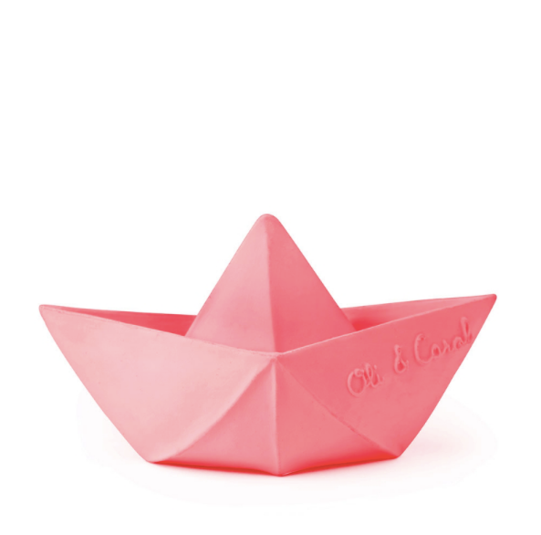 BARCA ORIGAMI ROSA