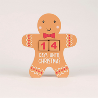 GINGERBREAD MAN COUNTDOWN DECORATION