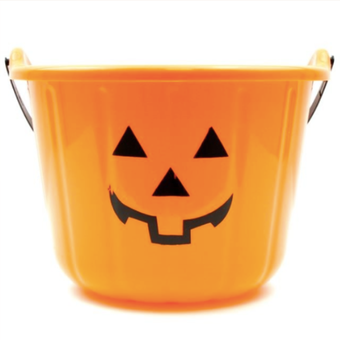 SECCHIELLO HALLOWEEN PORTA CARAMELLE
