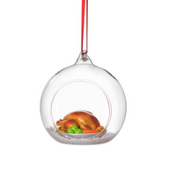 ROAST TURKEY DINNER FIGURINE BAUBLE - thanksgiving