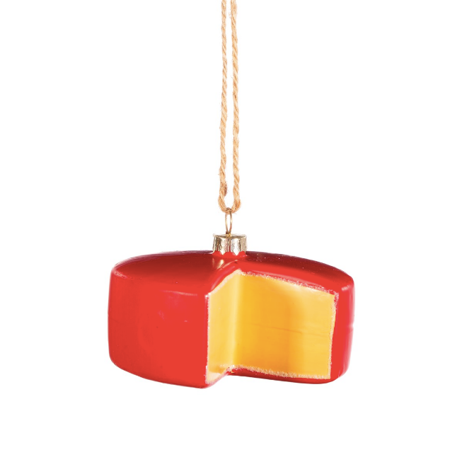 CHEESE SHAPED BAUBLE