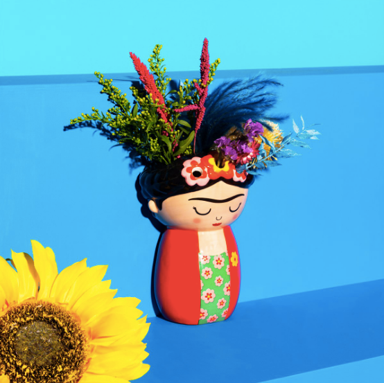 VIVA LA FRIDA WALL MOUNTED PLANTER