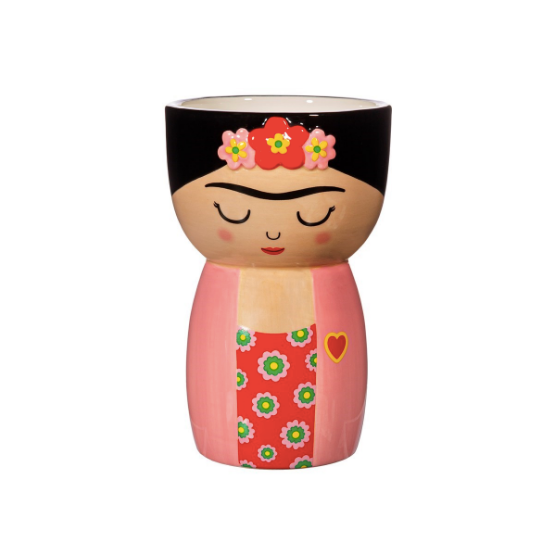 VIVA LA FRIDA BODY SHAPED SMALL VASE