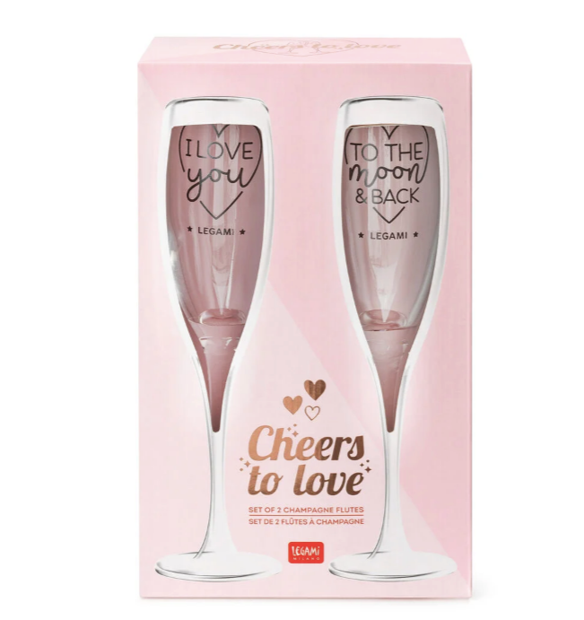 SET DI 2 CALICI CHEERS TO LOVE