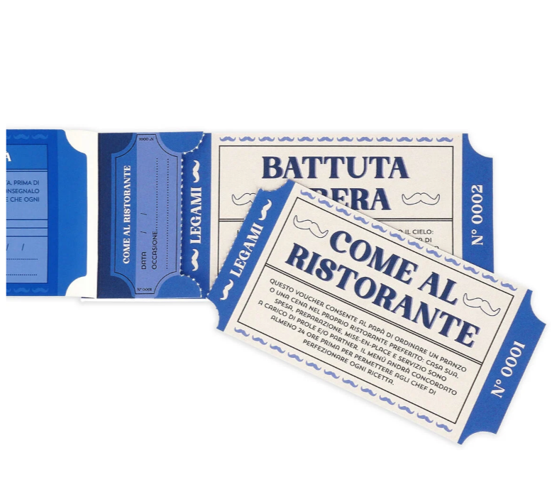 BUONI SPECIALI PER UN SUPER PAPà - GIFT VOUCHERS