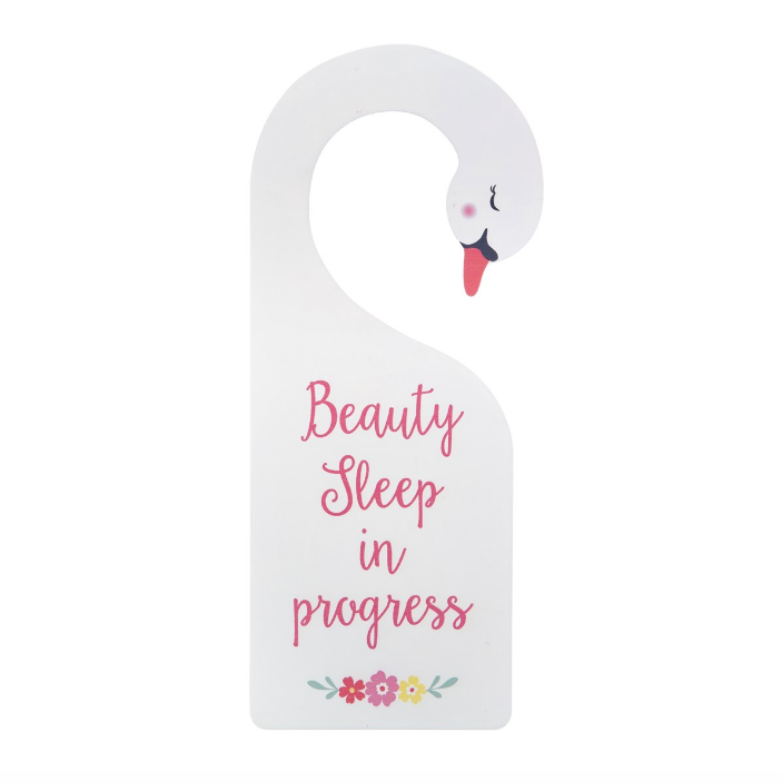 BUSY SWANNING AROUND - DECORAZIONE PORTA CIGNO