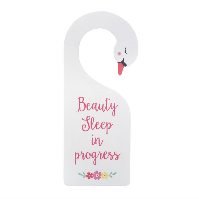 BUSY SWANNING AROUND - DECORAZIONE PORTA CIGNO