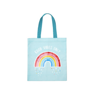 BORSA IN COTONE ARCOBALENO - TOTE BAG RAIMBOW