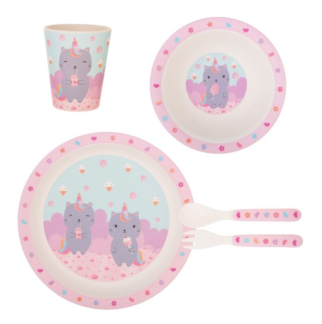SET PAPPA BAMBOO CATICORN
