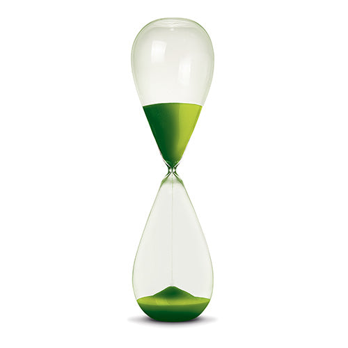CLESSIDRA DESIGN SABLIER BIG SABBIA VERDE DURATA 2 ORE